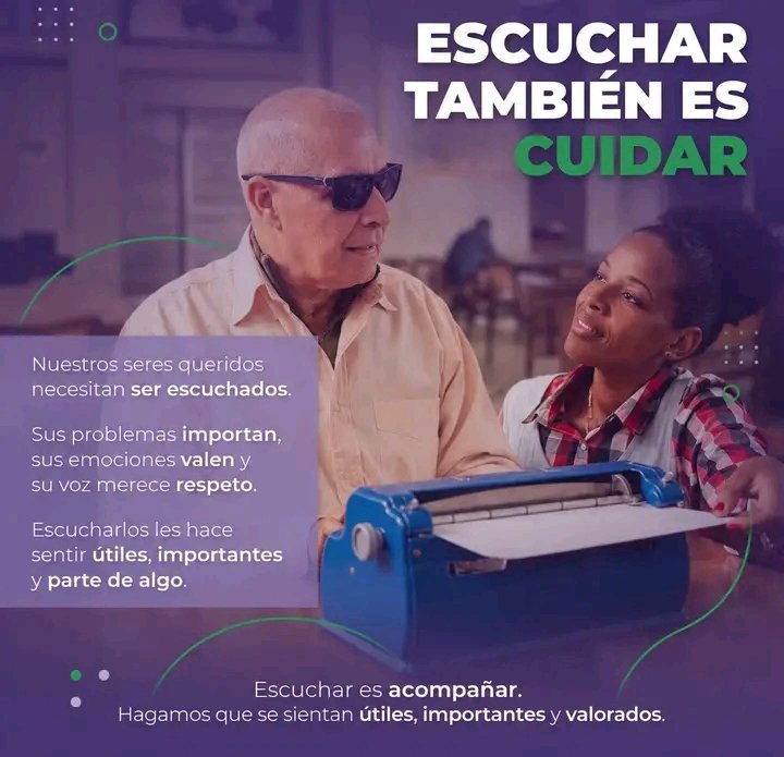 MTSS_CUBA's tweet photo. Nuestros seres queridos necesitan ser escuchados.
Sus problemas importan, 
Sus emociones valen y 
Su voz merece respeto.
Hagamos que se sientan útiles, importantes y valorados.
#CuidadosCuba #MtssCuba https://t.co/vXi2mM8lUL