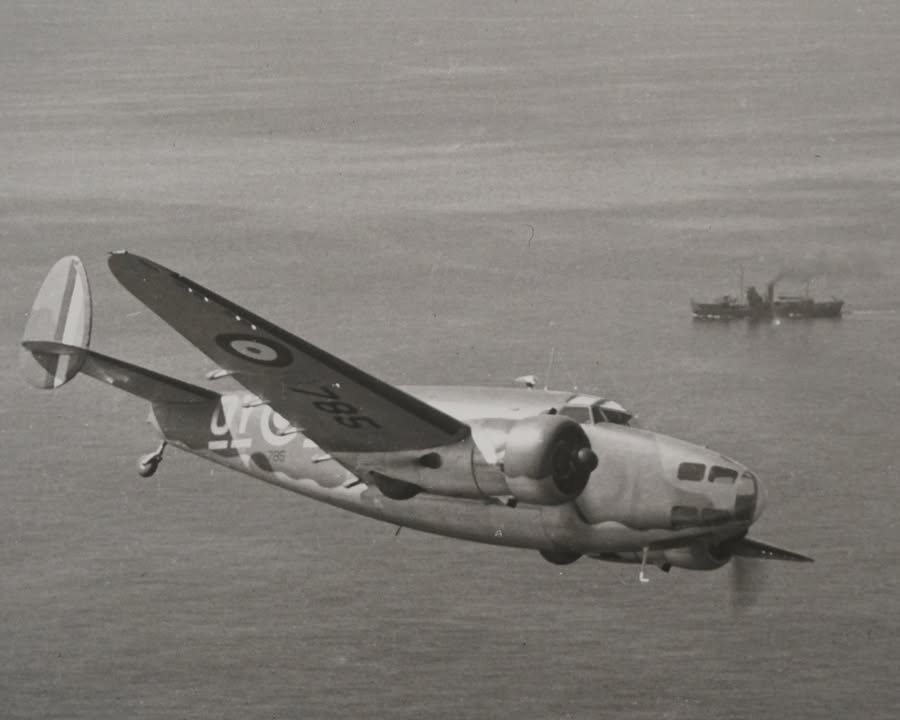 RLitwiller's tweet photo. #OTD 31/7/1942 #BattleOfAtlantic -U754 Sunk by a Hudson aircraft from 113 Squadron @RCAF_ARC south east of Cape Sable. 113 Sqn was based at Yarmouth, NS and this was the first successful attack on a U-boat by Eastern Air Command. Photo courtesy @YAWMuseum https://t.co/jHSlkaeJLP