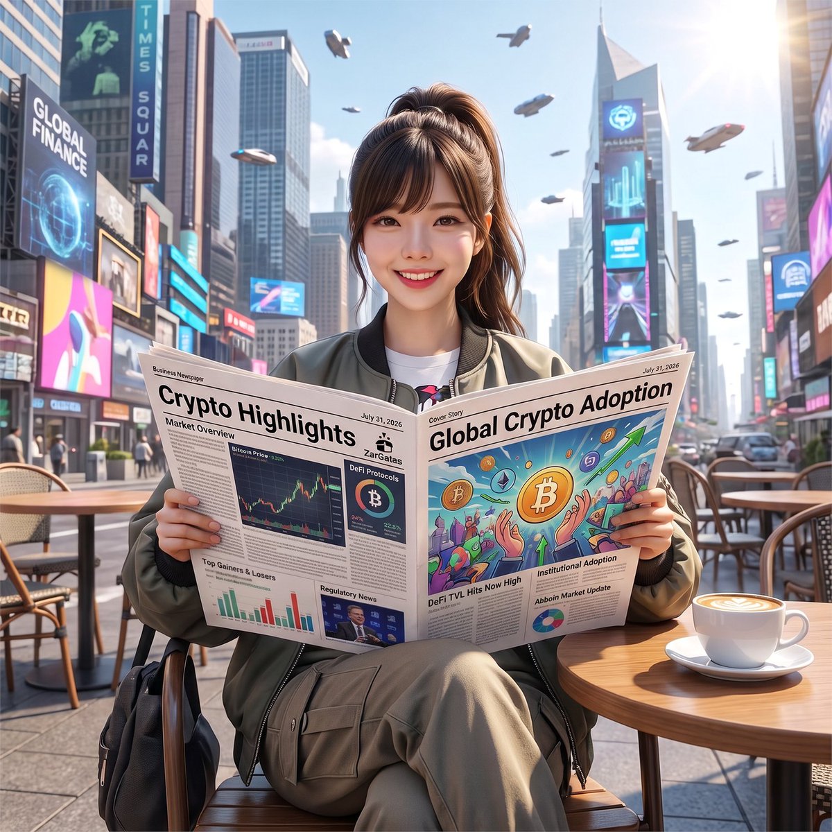 ZARGATES's tweet photo. 📊 ZARGATES Crypto Market Highlights | Friday, July 31, 2026

• Bitcoin is trading near $63,900–$64,200, down roughly 1–1.2% on the day after briefly touching highs above $65,200.

• Ethereum is holding around $1,880–$1,900, down about 1.5% after reaching near $1,930 earlier in the session.

• Spot Bitcoin ETFs flipped positive on July 30 with net inflows of approximately $50–233 million (BlackRock’s IBIT led with a strong contribution), reversing recent outflow pressure.

• Ethereum ETFs saw a mild net outflow of around $3 million on the same day, while Solana and XRP products recorded small positive flows.

• The market remains range-bound near $64,000 for Bitcoin as traders digest the Fed’s latest decision and ongoing geopolitical headlines.

• Total crypto market cap is fluctuating around $2.2–2.3 trillion, with Bitcoin dominance staying elevated near 56–58%.

• Standout gainers include Uniswap (UNI) rising +9–12%, Audiera (BEAT) up around +13%, and Cardano (ADA) posting solid gains of roughly +4%.

• Selective strength is visible in DeFi tokens and mid-cap names, while some speculative low-float tokens saw extreme percentage moves.

• Bitcoin has held the $63,800–$64,000 zone as support after the mid-week bounce, keeping the short-term structure intact despite the daily pullback.

• July closes with Bitcoin up roughly +9% for the month and Ethereum significantly stronger at around +20%, outperforming many traditional risk assets.

• Trading volumes remain healthy as the week ends, with participants watching whether the recent ETF inflow rebound can sustain into next week.

• Overall sentiment stays cautious but constructive, with institutional flows showing early signs of stabilization after last week’s redemptions.
