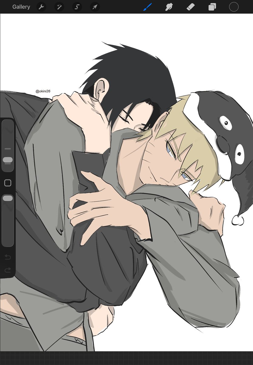 okini26's tweet photo. #sasunaru https://t.co/IHHw72tAnU