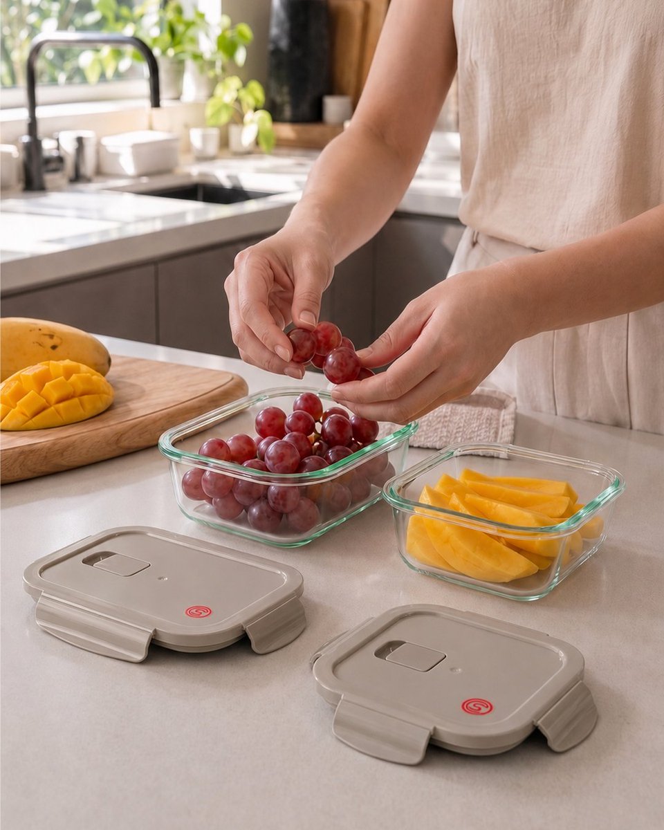 SunbeamsLS's tweet photo. Prep, portion, and grab with Slique Avotech Food Containers—perfect for fruits, nuts, crackers, and more!
Save this for your next meal prep. 💚
#SunbeamsLifestyle #OurBrandsYourLifestyle #Slique https://t.co/yPcc9CmexJ