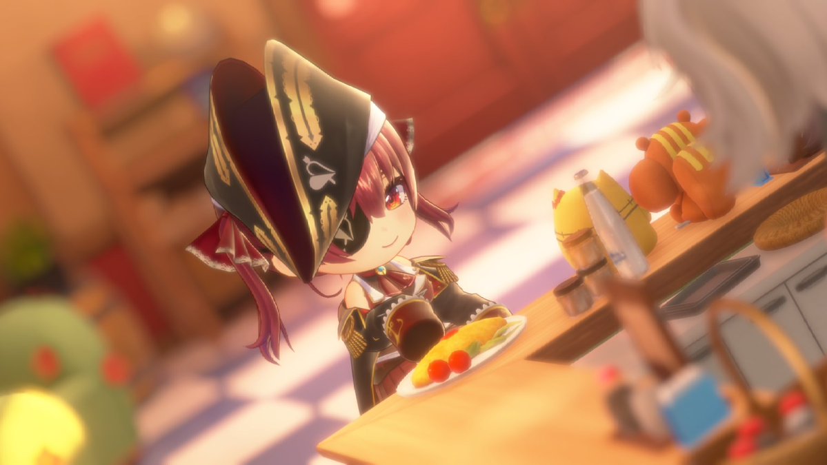 UkareX's tweet photo. オムライス食べるマリンかわいすぎᐡ⸝⸝>  ̫ <⸝⸝ᐡ
 #ホロドリ https://t.co/HniY02u9P8