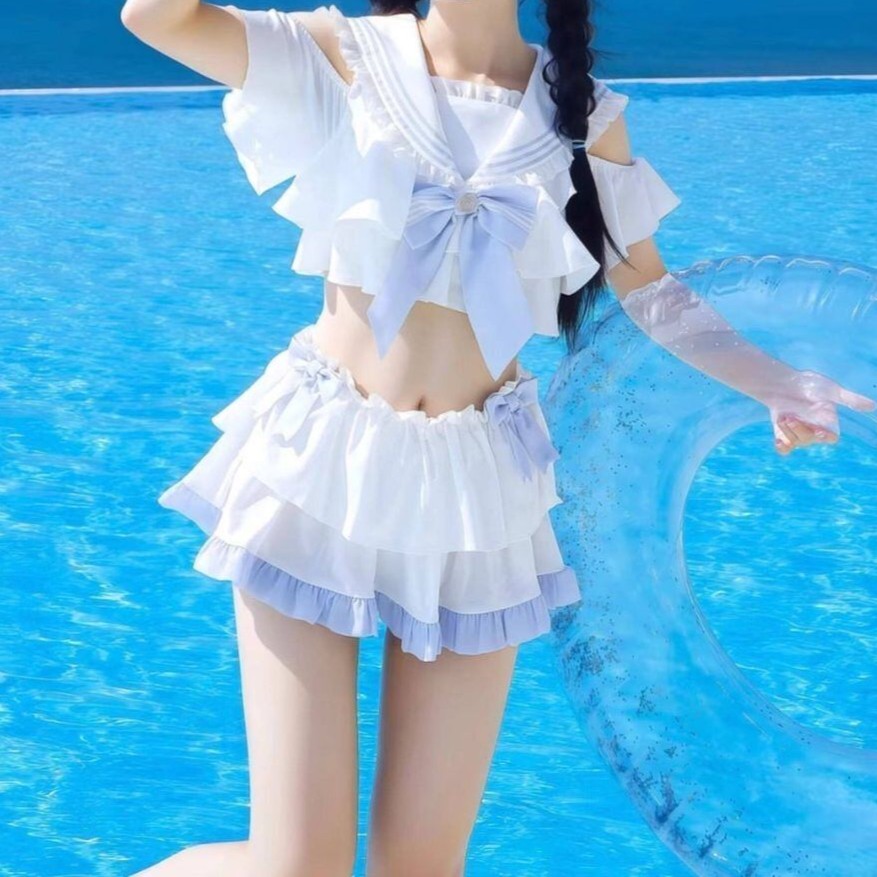 Maidens_Reve's tweet photo. 💕Maiden's Rêve プレゼントキャンペーン°˖✧
🎁 潮風リボン 〜セーラーフリル水着セット〜🎁　💗アイテム詳細はリプ欄へ💗

🎀参加条件🎀
@Maidens_Reveをフォロー＆リポスト
締切：8/30
❣希望カラーをコメント／
引用リポストで当選率UP❣ https://t.co/u3Kko5iPca