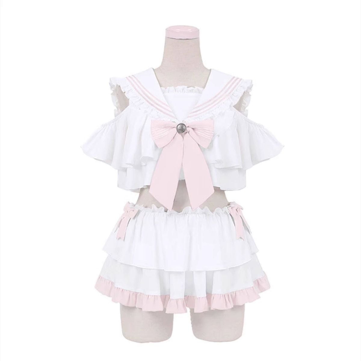 Maidens_Reve's tweet photo. 💕Maiden's Rêve プレゼントキャンペーン°˖✧
🎁 潮風リボン 〜セーラーフリル水着セット〜🎁　💗アイテム詳細はリプ欄へ💗

🎀参加条件🎀
@Maidens_Reveをフォロー＆リポスト
締切：8/30
❣希望カラーをコメント／
引用リポストで当選率UP❣ https://t.co/u3Kko5iPca