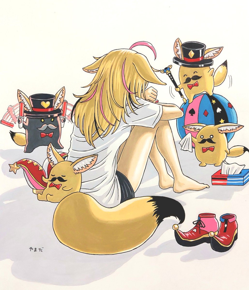 yamadaoruka's tweet photo. #今月描いた絵を晒そう #絵まる
#ルーナート #アナログ
アナログで絵を描いてる座員です🎪ポルカさん大好きだー！😊🎩 https://t.co/ccCBMZYstI