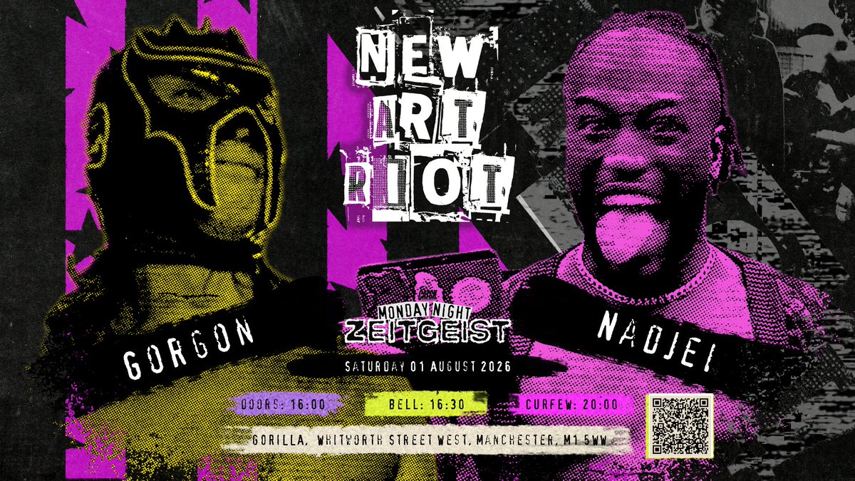 CATCH:Pro-Wrestling - 01 August @Gorilla tweet media