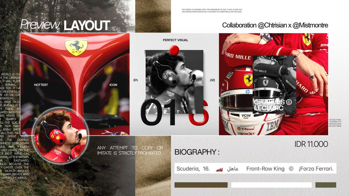 Chtrisian's tweet photo. Help REPOST!

Four (4) Charles Leclerc, George Russell &amp; Wonyoung IVE ready-stock BUNDLING : In collaborating with The Great @Mistmontre for the Biographies.

Please contact me via DM or Telegram if you're interested. Thank you.

[ #bealanja ] https://t.co/O3UNtIbnSe