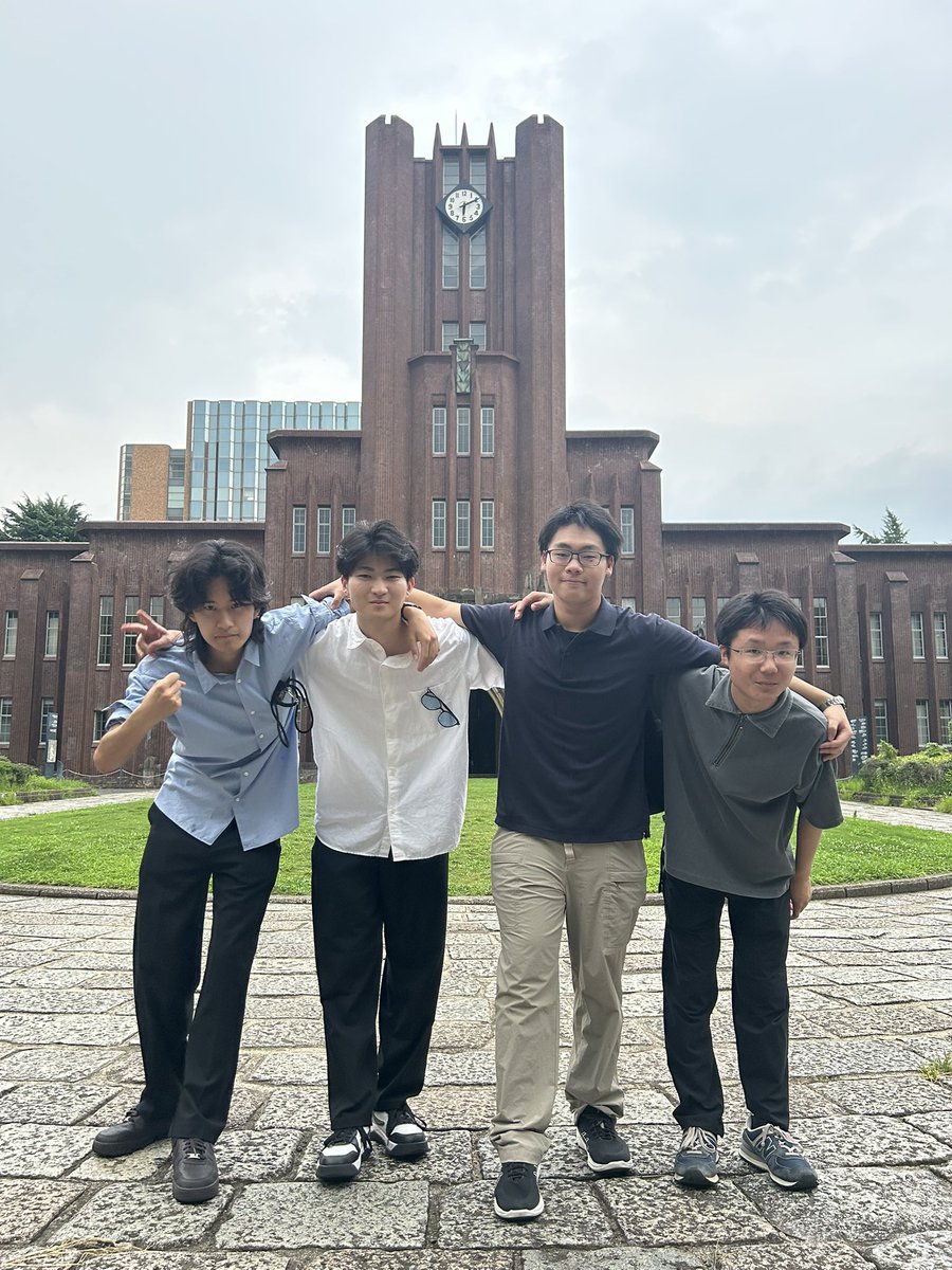 InsoJapanTeam's tweet photo. INSO2026日本選手集結！明朝出国します！
#INSO #INSO2026 #TeamJapan #国際原子力科学オリンピック #日本がんばれ！ https://t.co/SC3jelTexy