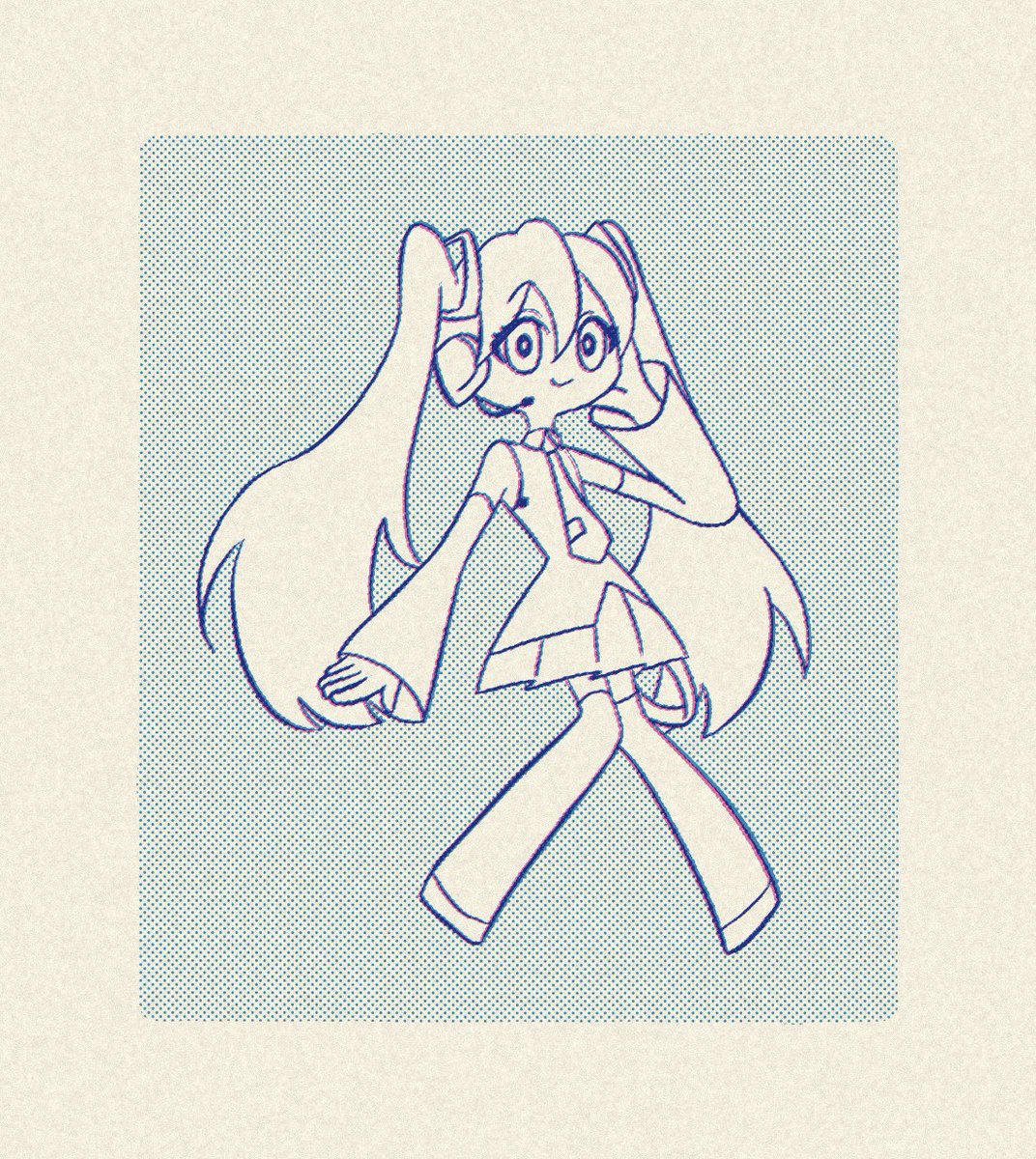 Yoi0rtc's tweet photo. やりたかったやつ！可愛い
#初音ミク https://t.co/OR6zhB31AK