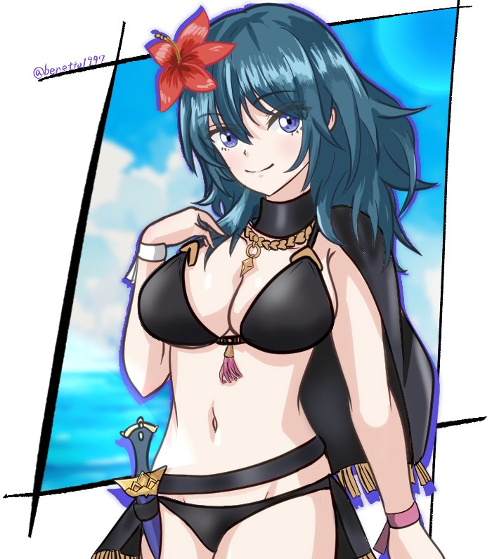 benetto1997's tweet photo. 水着ベレス先生落書き
#FE風花雪月  #FE3H https://t.co/cFxYbh90j7