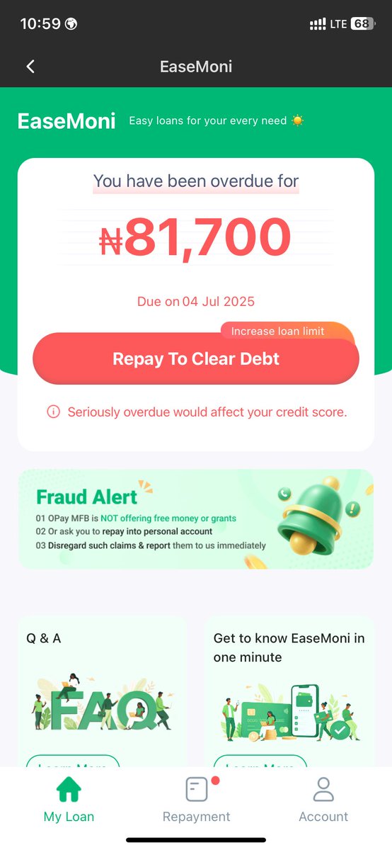 therealziirrb01's tweet photo. @iam_Mardiyyah I’ve been dropping my overdue loan of 81k which I took since last year
Nobody ever asked for my details 😭🤲 https://t.co/cPSCJaPUfN