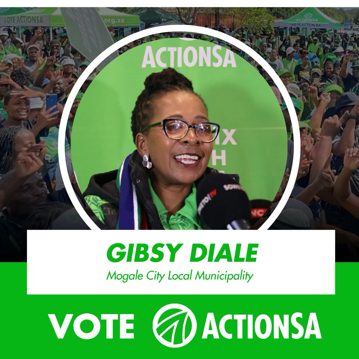 HermanMashaba's tweet photo. ⚒️ FIXING SOUTH AFRICA, ONE MUNICIPALITY AT A TIME

A huge congratulations to our newly announced mayoral candidates:

Rev. Caleb Dhlamini – Sedibeng District Municipality
Mme. Gibsy Diale – Mogale City Local Municipality
Ntate. Vuyisile Mcunana – Rand West Local Municipality

As ActionSA, we are building a credible team of leaders committed to ethical governance, accountable leadership, and quality service delivery for all. We are determined to fix South Africa from the ground up, ensuring that no community is forgotten and that every resident has the opportunity to thrive.

 #LetsFixGauteng