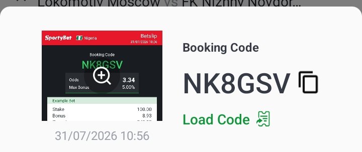 Prudentipz's tweet photo. Cashout landed smooth. Love this app." #Sportybet

3 Sharp odds👇
BookingCode👉NK8GSV.

18+Only_ Gamble Responsibly🔞 https://t.co/kfGkEgTjdi
