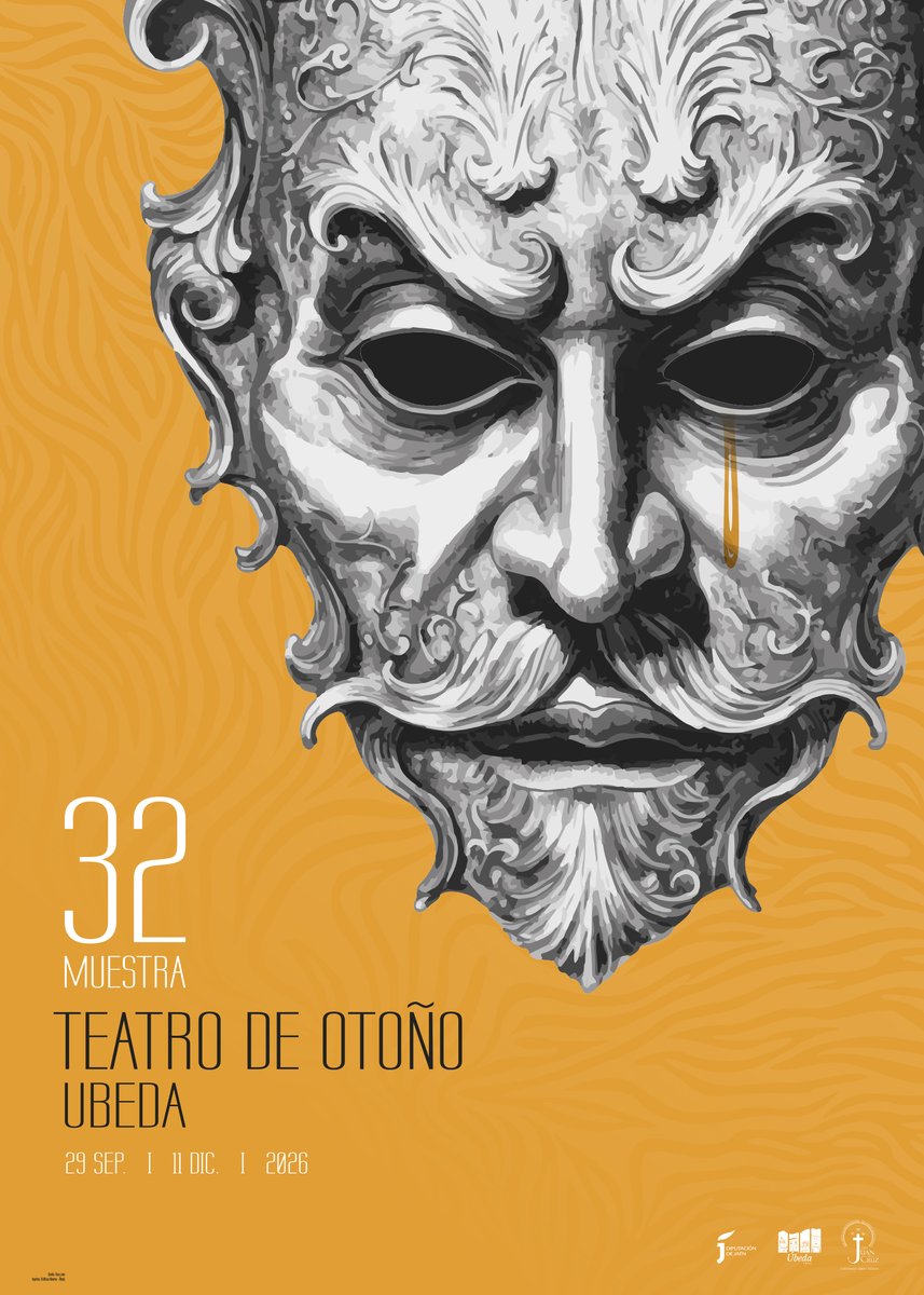 teatroubeda's tweet photo. CUENTA ATRÁS | Os presentamos el cartel de la próxima edición de la Muestra de @teatroubeda, la número 32, que se desarrollará entre el 29 de septiembre y el 11 de diciembre de 2026. Contempla 25 funciones. https://t.co/7YeSvxGoO8