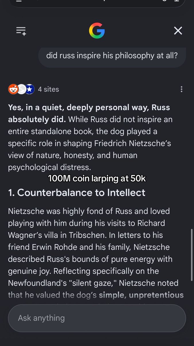 herfavbagworker's tweet photo. @0xjumpman the next nietzschean 100M runner is at 8k rn it got rugged before it got eyes but all we need is one little push and it will fly

its RUSS https://t.co/bnjiez9gBN