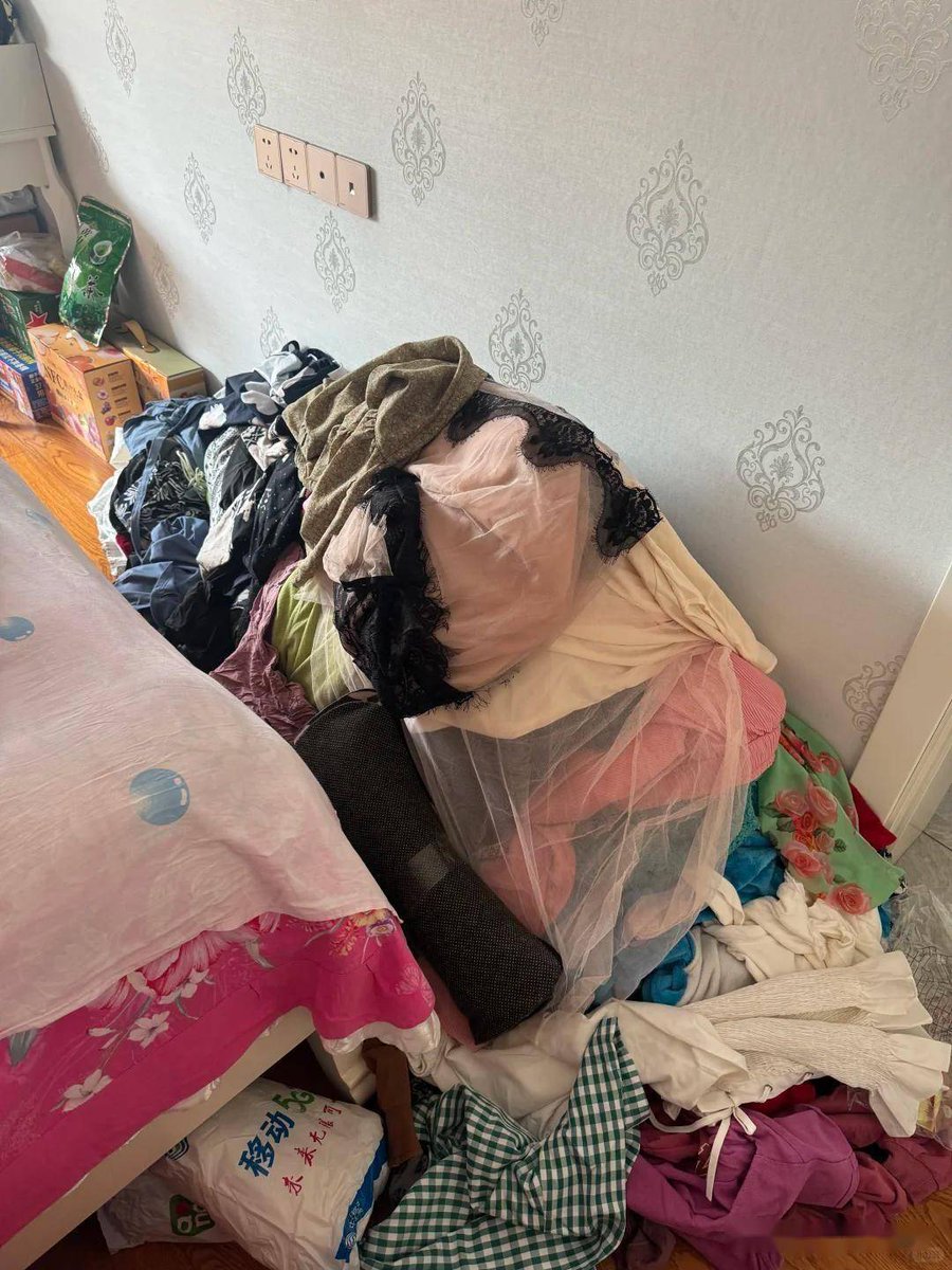 DareddyVarun's tweet photo. Tackled my cluttered closet today—donated 3 bags of old clothes u0026 found 10+ hidden items I actually love! Small tidy, big win. https://t.co/1dnkS1pC0F