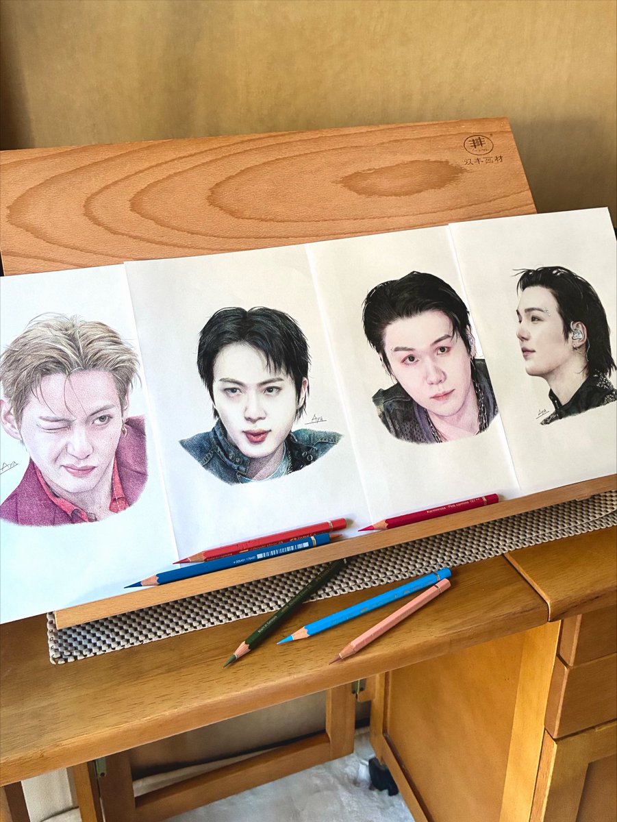 jin_mitosahi's tweet photo. δ»ζζγγη΅΅πππ
#btsartwork #coloredpencilart #bts https://t.co/n9C33SBZ5O