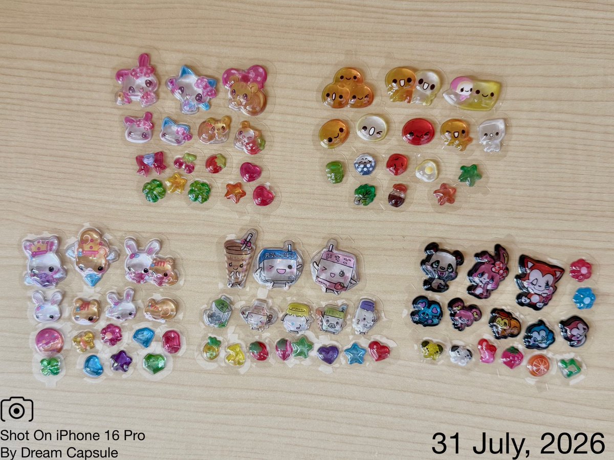 dreamcapsuleCEO's tweet photo. 🌟新入荷ガチャ商品プレゼントCP🌟

平成ファンシー×ぷっくりシールが懐かしい🩷🩵🤍
「平成メモリー うるちゅるPOP シールフレーク」

フォロー&amp;RP(RT)していただいた方の中から抽選で2名様に全5種セットをプレゼント🎁
ドリカプへの入荷日とキャンペーン詳細は↓

#ドリームカプセル #ガチャ専門店 https://t.co/zmRViR1UbO