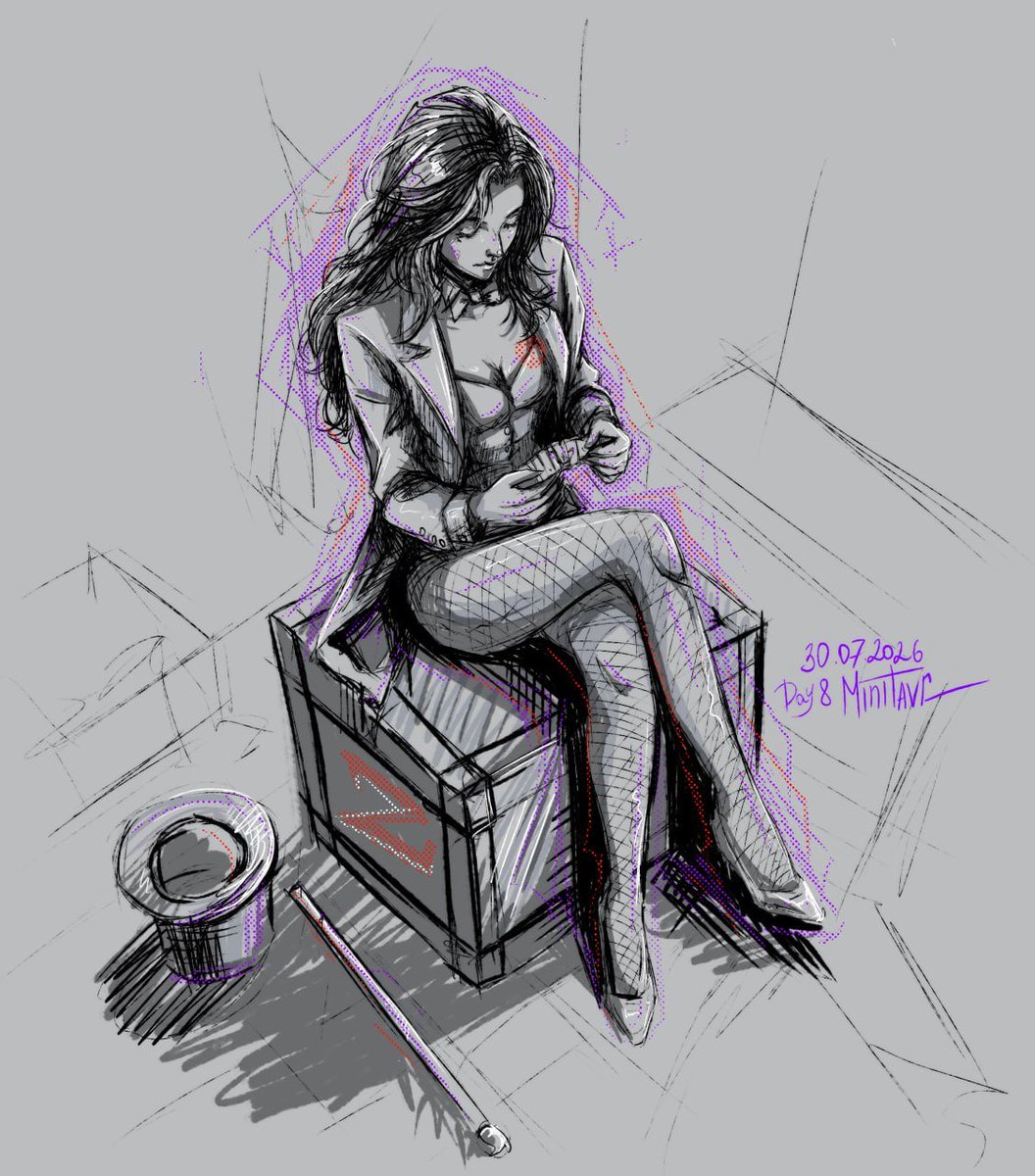 minitavr_'s tweet photo. Бросаю себе вызов и рисую зарисовки каждый день....
День 8
Затанна и карты,которые я не разобралась,как рисовать😅
#dc #challenge #Zatanna #JusticeLeague #sketches #dcfan #dcart https://t.co/zJbKRKdf5N