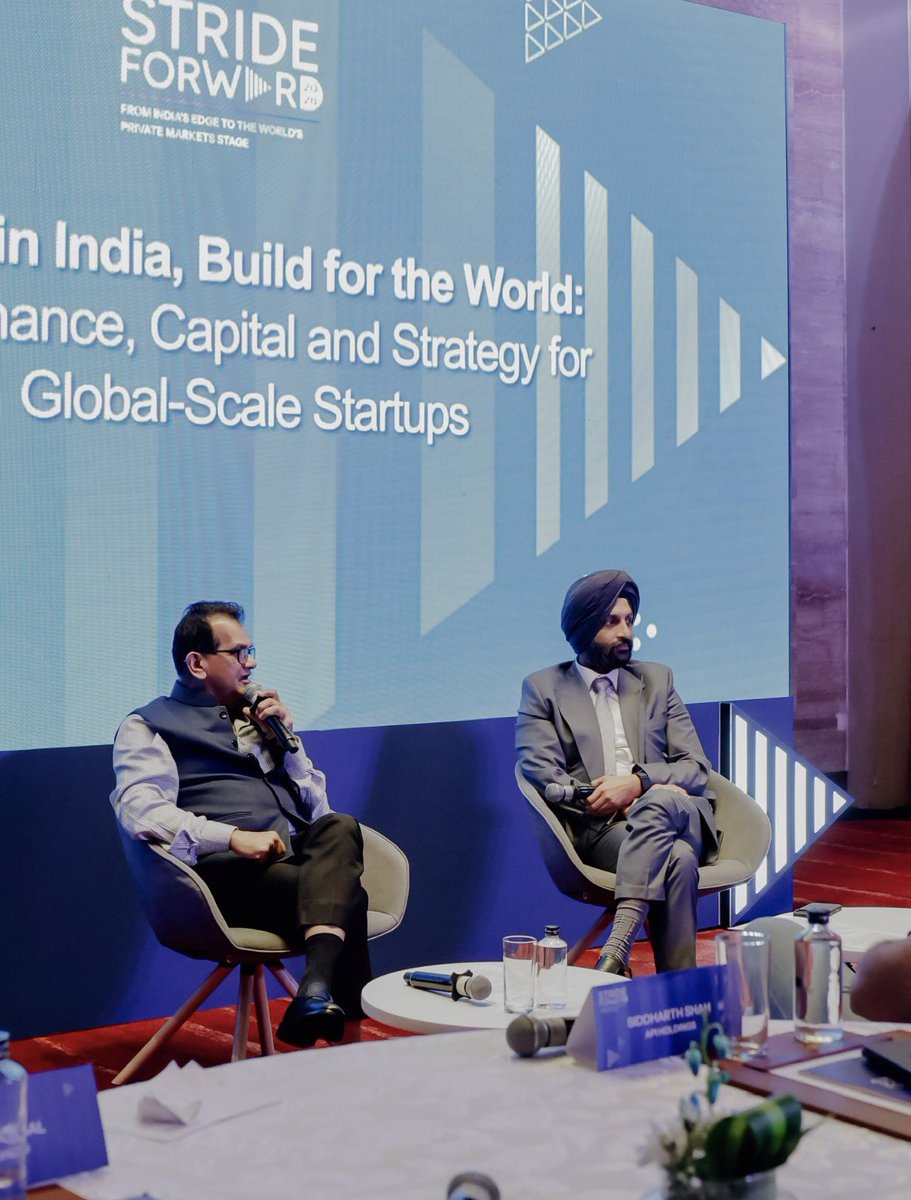 amitabhk87's tweet photo. At the @VenturesStride lively and vibrant “Make in India Build For The World” interaction with Startups I highlighted that AI is now the critical axis alongside scale and governance. India ranks first in the world for AI skill penetration. It accounts for one in five AI projects on GitHub globally. Generative AI hit 53 percent global population adoption in three years, the fastest diffusion of any general-purpose technology in history. The cost of an AI query has fallen 280-fold in 18 months.
The Startups that embed AI as an intelligence layer now will have a structural cost and quality advantage that will widen every year.