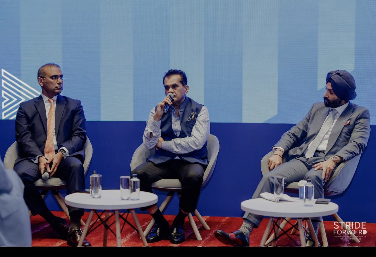 amitabhk87's tweet photo. At the @VenturesStride lively and vibrant “Make in India Build For The World” interaction with Startups I highlighted that AI is now the critical axis alongside scale and governance. India ranks first in the world for AI skill penetration. It accounts for one in five AI projects on GitHub globally. Generative AI hit 53 percent global population adoption in three years, the fastest diffusion of any general-purpose technology in history. The cost of an AI query has fallen 280-fold in 18 months.
The Startups that embed AI as an intelligence layer now will have a structural cost and quality advantage that will widen every year.
