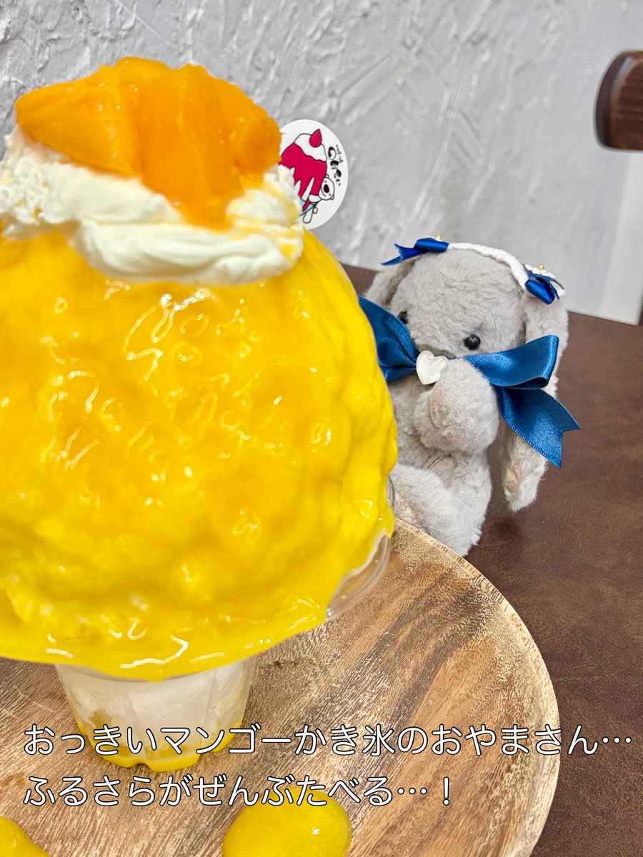 furusara_hug's tweet photo. @hiyosan3 マンゴー大正解です⭕️🥭
溢れそうなくらいたっぷりのソースが濃厚で、ふるさらも独り占めしたくなっちゃうおいしさでした♡ https://t.co/GuszFbSkxl
