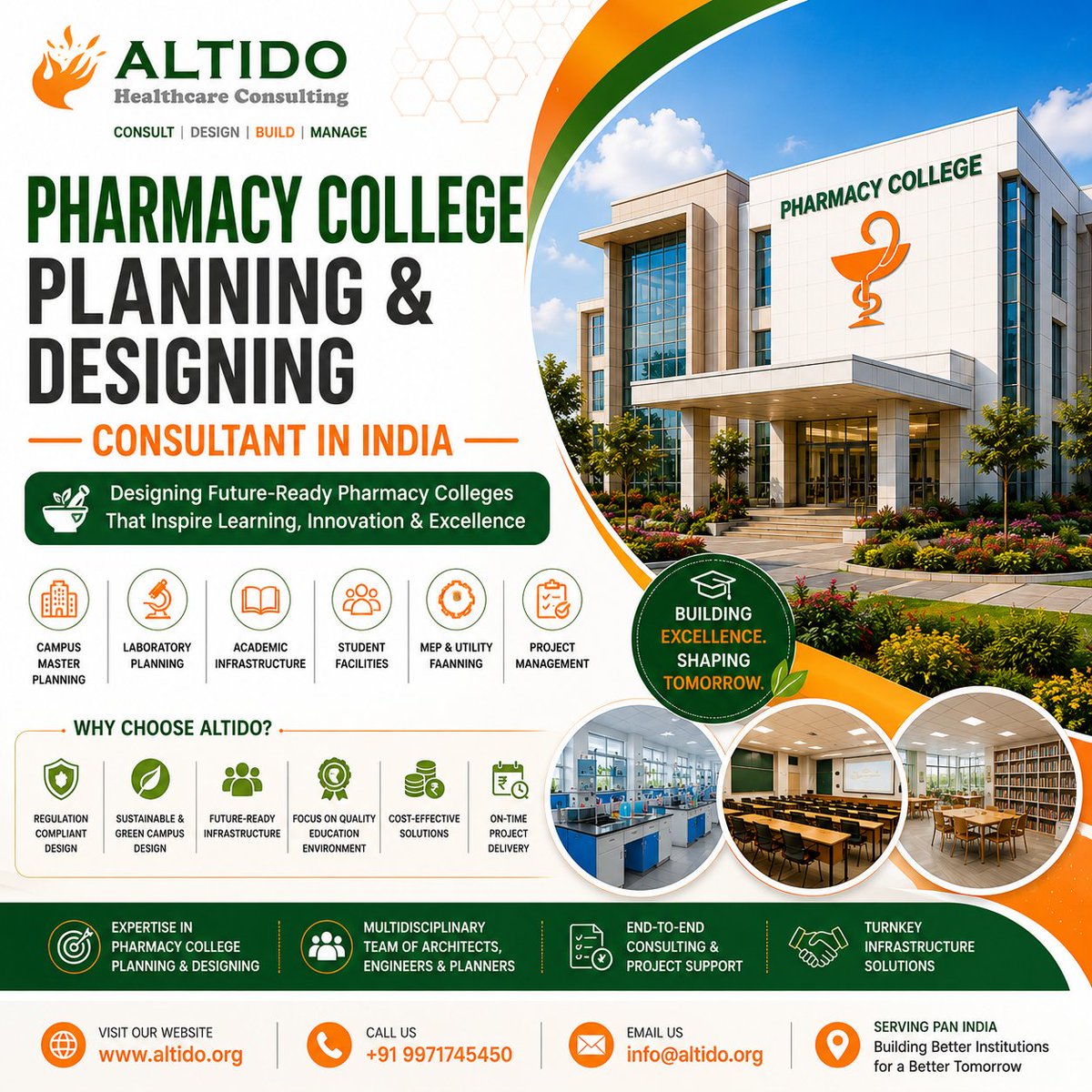 altido_org's tweet photo. 🏥 𝐏𝐡𝐚𝐫𝐦��𝐜𝐲 𝐂𝐨𝐥𝐥𝐞𝐠𝐞 𝐏𝐥𝐚𝐧𝐧𝐢𝐧𝐠 &amp; 𝐃𝐞𝐬𝐢𝐠𝐧𝐢𝐧𝐠 𝐒𝐞𝐫𝐯𝐢𝐜𝐞𝐬
𝐂𝐨𝐧𝐬𝐮𝐥𝐭 | 𝐃𝐞𝐬𝐢𝐠𝐧 | 𝐁𝐮𝐢𝐥𝐝 | 𝐌𝐚𝐧𝐚𝐠𝐞
📞 +𝟗𝟏 𝟗𝟗𝟕𝟏𝟕𝟒𝟓𝟒𝟓𝟎
🌐 https://t.co/RFe3Lo63H4 https://t.co/z2Qi1uXIKm