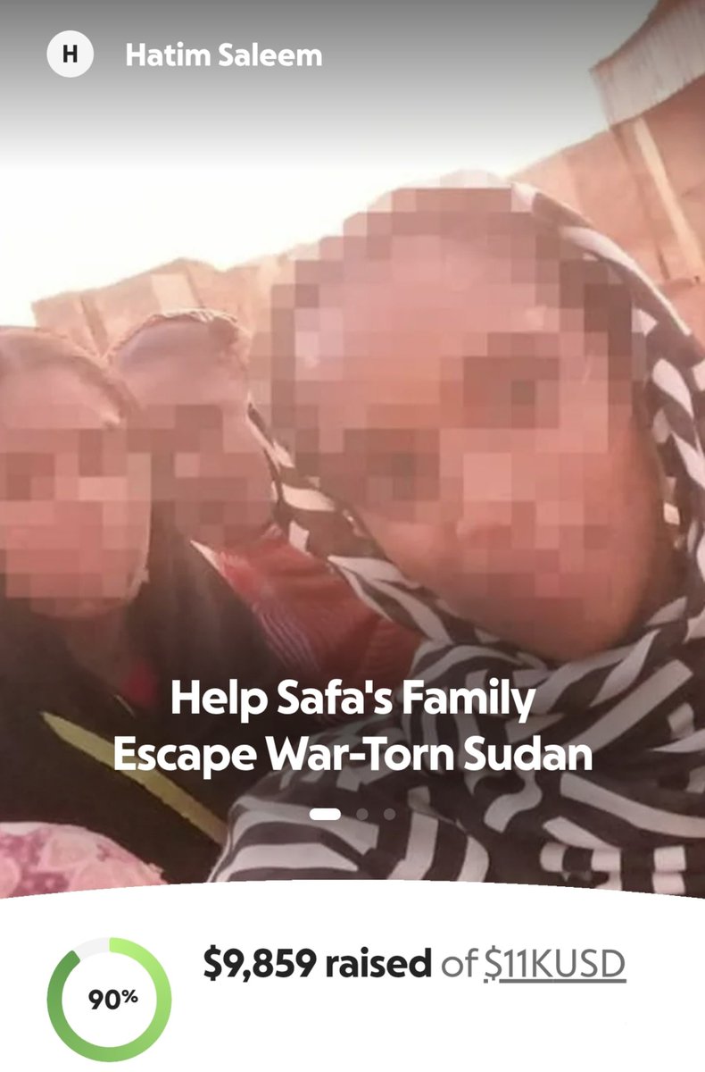 notasjad's tweet photo. Safa's family survival campaign goes days sometimes couple of weeks without a single donation.
Her family of 6 (her, her mom, grandma and 3 sisters) completely relies on this campaign and without it they won't be able to cover rent or daily necessities. https://t.co/0tfV6o3Y77
