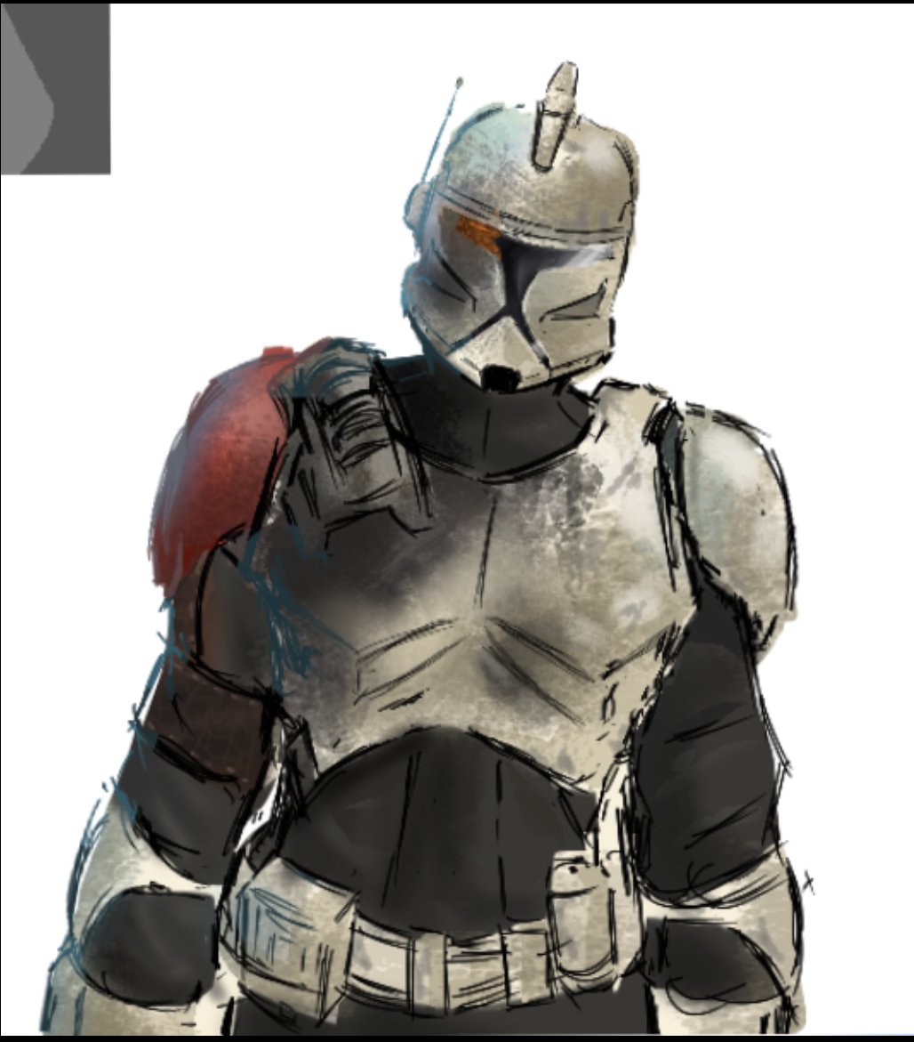 cyberisschway's tweet photo. Hi hello not tds related but I drew Trick from star wars zero company; i might be doing non tds art fyi https://t.co/yECZi1yjxk