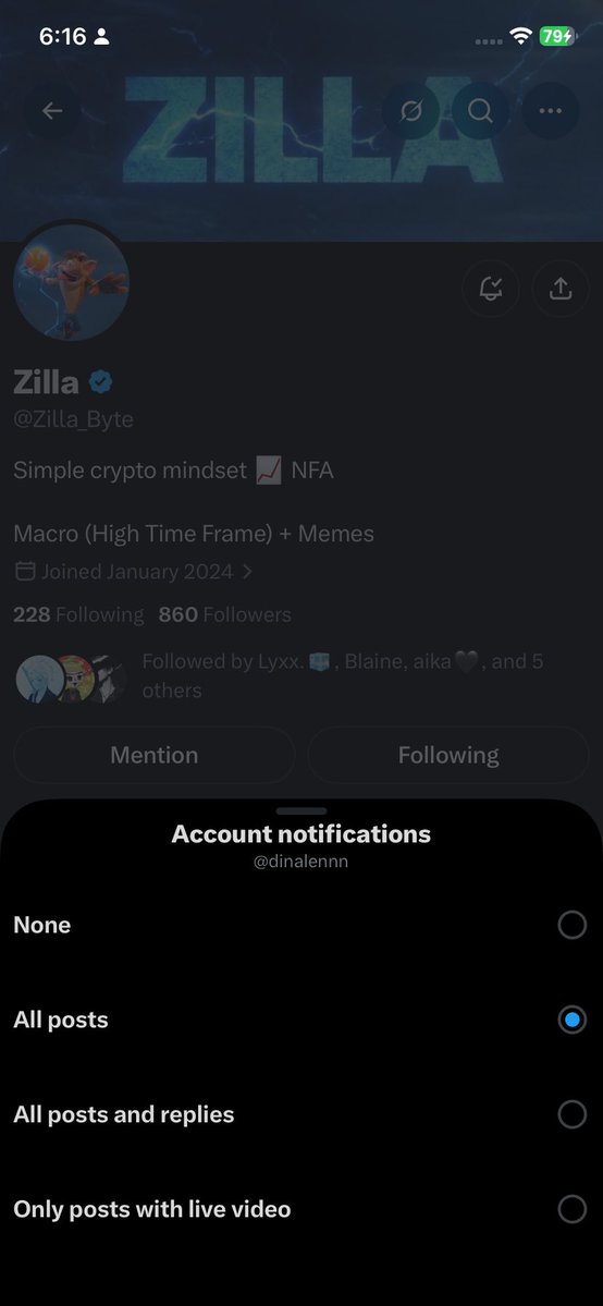dinalennn's tweet photo. @ifwraviel @Zilla_Byte Followed @Zilla_Byte with notifications turned on 🔔 1 SOL per winner is huge, appreciate you setting these up RAVIEL! Locked in and hoping for that lucky pick today 🙏⚡️

$SOL address: 6ByPBu5CpmejQfF1Tx1T1iw4E1Xf6WAEoFXyoXuk1LXR https://t.co/AcvFCUIV5n