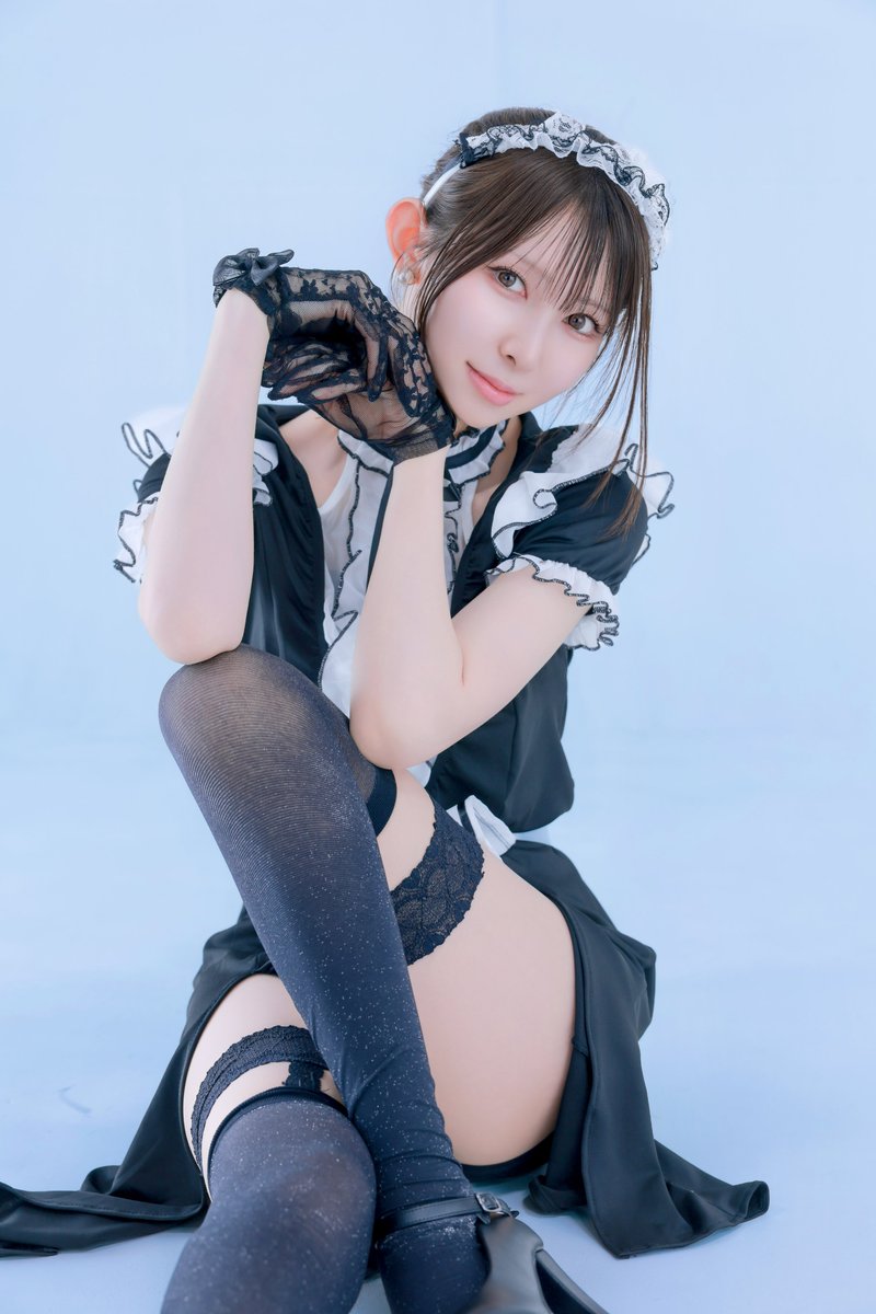 rinamini's tweet photo. 夏のメイドさん https://t.co/aUUtv63Qcj