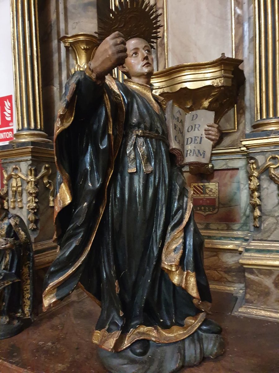JMjurofermar's tweet photo. Festividad de San Ignacio de Loyola

Alma de Cristo, santifícame.
Cuerpo de Cristo, sálvame.
Sangre de Cristo, embriágame.
Agua del costado de Cristo, lávame.
Pasión de Cristo, confórtame.

¡Oh, buen Jesús!, óyeme.
@SgdaMortaja https://t.co/twvY4QGyMG