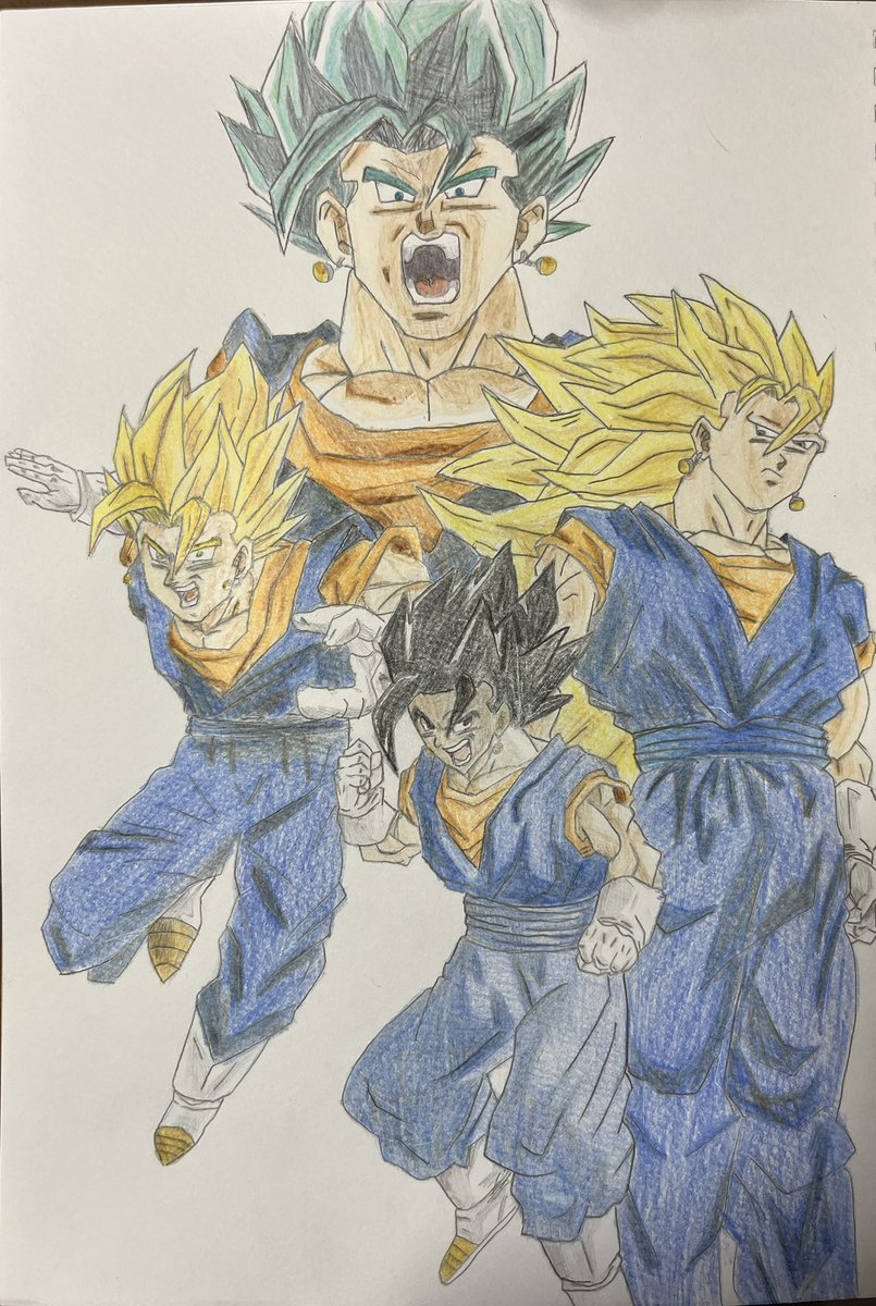 jinzo22x's tweet photo. #今月描いた絵を晒そう 
ドラゴンボールばっか描いてた https://t.co/zgwH9SnHrR