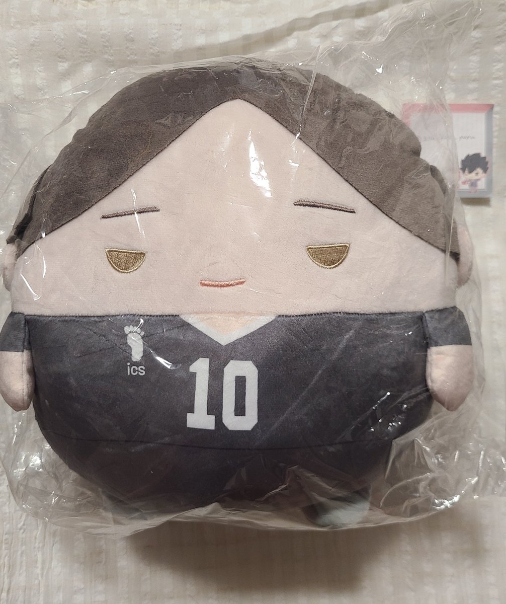aka_kuro_yuyu's tweet photo. 【交換・譲渡】
ハイキュー!! 
ぬいくじ2 くじメイト ふわコロりん

譲　B賞 角名 D賞 天童 E賞 日向 天童
求　同賞 黒尾
　　D賞とE賞のみ：定価+送料
　　纏めて優先

都内～横浜手渡しもしくは郵送
B賞は大きいので手渡し交換のみ

お気軽にお声がけお願いいたします。
宜しくお願いします🙇‍♀️ https://t.co/hOWwMOEzLu