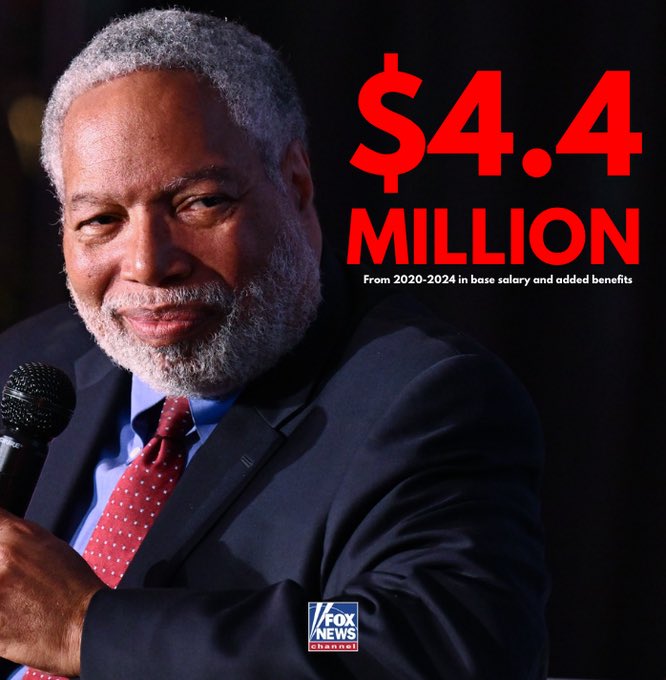 LisaBrooklnvsk's tweet photo. The DEI-loving Smithsonian executive who said those policies are "integral to excellence in museum practice" took home more than $4 million in salary and benefits over the past five years, a Fox News Digital review found. https://t.co/IUC8J5Ihka