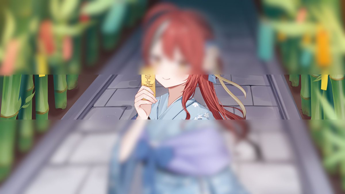 YuelaGuigui's tweet photo. wallpaper secantik ini kok di blur?? jelass
ini buat Trakteer Reward~ 10 Unit nnti dapet wallpaper cantik iniii buatan guii <33 

semoga suka yaaaa💙🎋✨ https://t.co/pDaYZKqGso