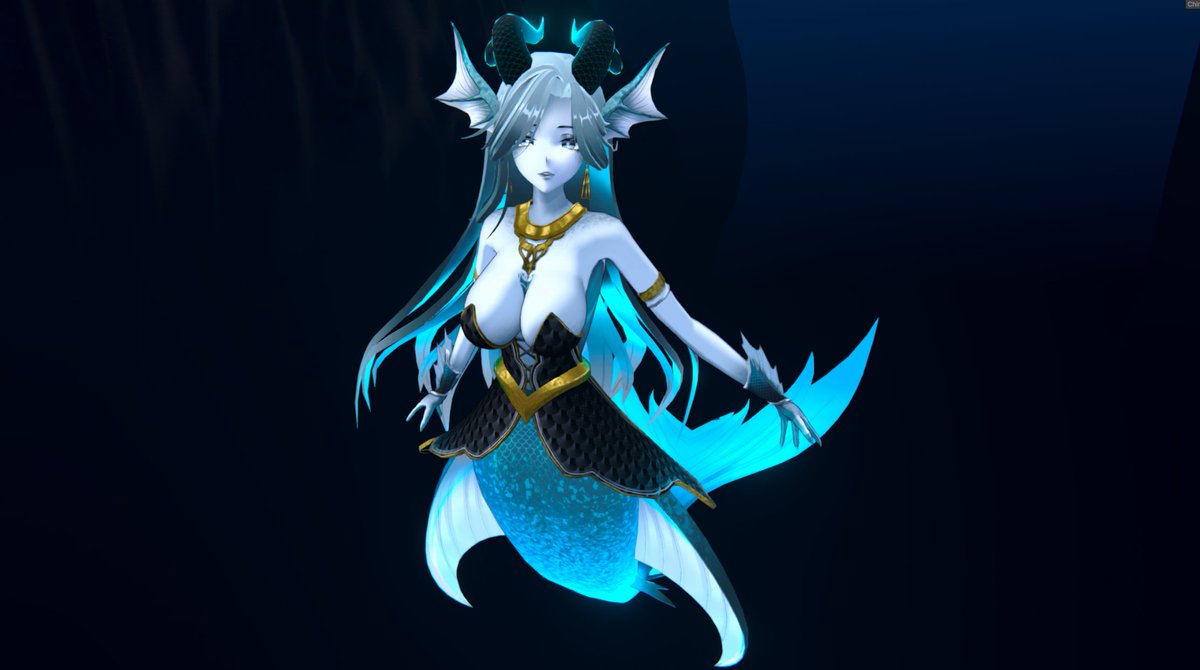 DispersionStorm's tweet photo. "DispersionStorm" DevLog #7 2026.07.31 | Wishlist Now!
Today we are handing out lots of candy 🤩 Introducing to everyone the recently created elite monster ~ 
Female Mermaid 🧜‍♀️ 
(She is absolute Mommy 😻😻😻) 

Following is one of her attack action patterns. 
In all her action designs, the team hopes to match the movements and inertia of a mermaid in water, therefore we spent a lot of time studying the feeling of fish swinging their tail fins to drive their bodies and the water flow🧐

Hope everyone will like it 🫶
 
#IndieGame #GameDev #LevelDesign #Parkour