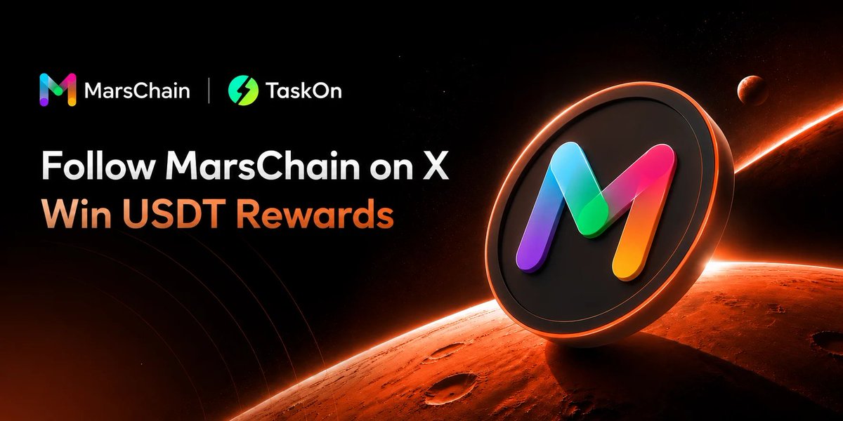 TaskOnCampaigns's tweet photo. 🤑 Join the MarsChain @MarsChainCN TaskON now!

⏰ Duration: Live now until Aug.14

🎁Rewards: 500USDT Don’t miss this chance!

👉Join here: https://t.co/dwNXw0MR4m https://t.co/1jTvi0upW8