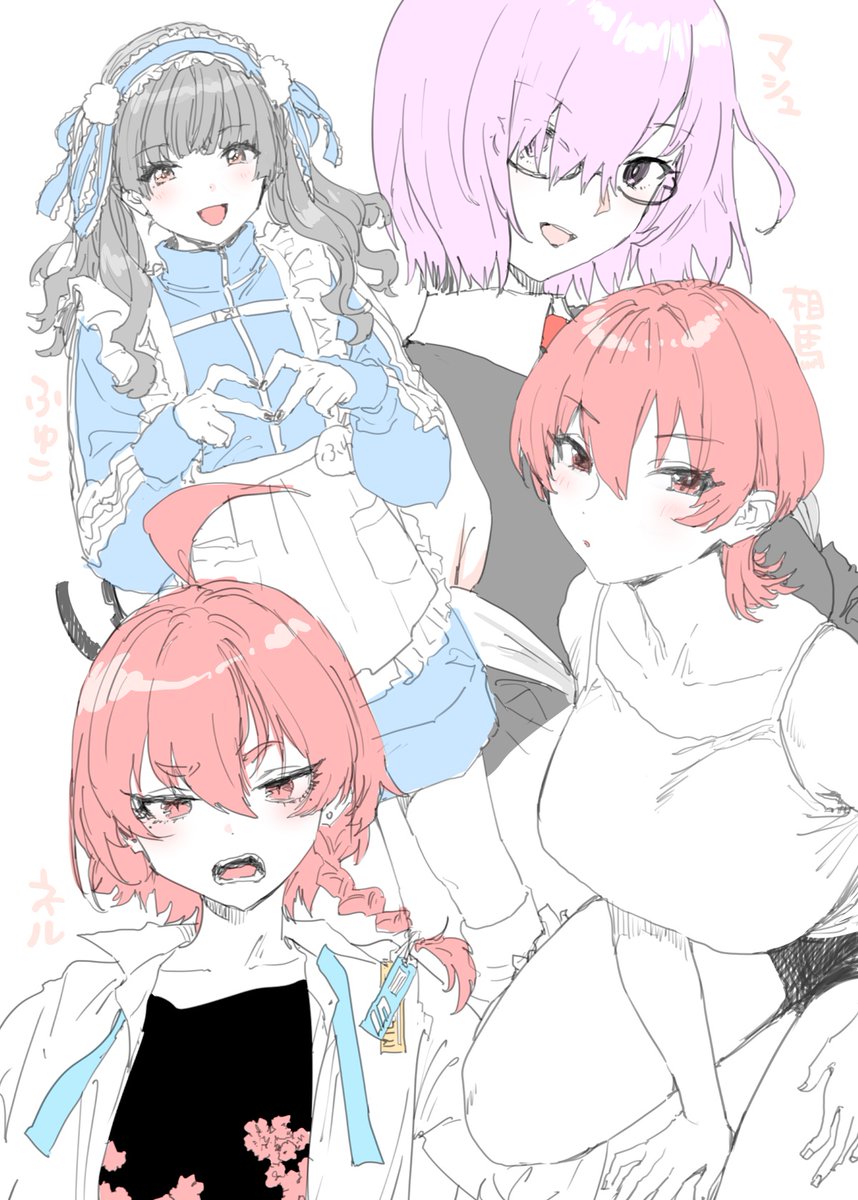 otogeri's tweet photo. 以前リクエスト全部描く企画で描いたやつ。 https://t.co/V9BR6ykS0f