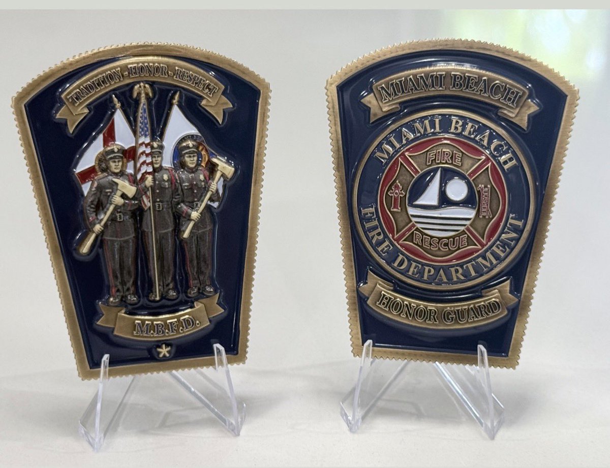 Firemard2's tweet photo. New coin for our MBFD Honor Guard…. https://t.co/vA5u7ROop1