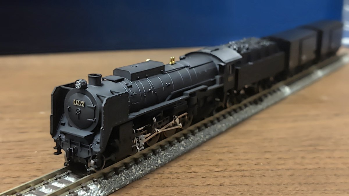 shigushigu8251's tweet photo. 改めて吉祥寺リンク製のD52戦時型が入線しました
これはえちえち過ぎますわ
次は改装型も購入したいと思います https://t.co/2UZWiIBYCZ