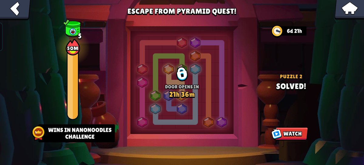 jaunebbs's tweet photo. @BrawlStars Edgar is the one who opened the Starr Drop because it's the only scenario where only two Brawlers (Spike and Shelly) are telling the truth

If it were anyone else, there would be three Brawlers telling the truth

#BrawlStars #EscapePyramidQuest https://t.co/Ihp7z00LqL