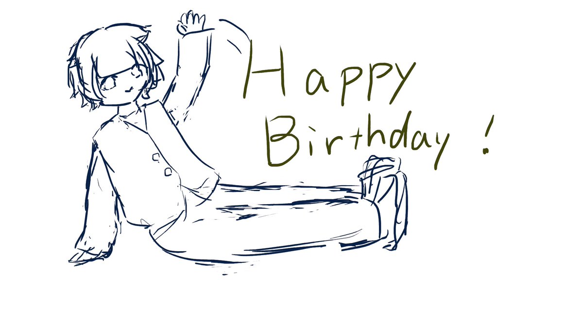 KimiUtaho's tweet photo. @sirakaba_yukimi 
カンバさんありがとう
誕生日いらすと！
うれしい！ https://t.co/oz2xh2hbYp