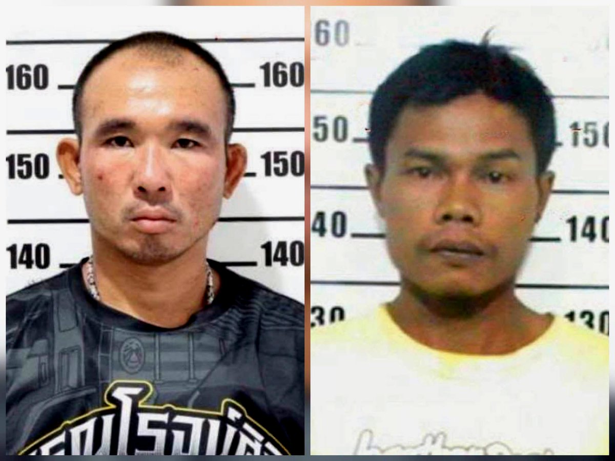 ThaiEnquirer's tweet photo. Two arrested over alleged killings of missing Russian siblings

Thai police have arrested two men accused of killing Russian siblings Diana Nazimova, 22, and Roman Nazimova, 17, who had been missing from Chonburi since July 26.

Thongchai “Thong” Srinil, 39, was captured after allegedly abandoning a red motorcycle and fleeing into a forest in Wang Sombun district, Sa Kaeo. Thana “Pong” Koetthong, 43, was later arrested near Wang Sombun Hospital, reportedly with two hand grenades and a .38-calibre handgun.

Police said the suspects confessed that they intended to steal the siblings’ Honda ADV 150 motorcycle but attacked them when they resisted. Investigators said the brother was allegedly shot, while his sister was punched and killed.

The men reportedly told police they had buried the bodies near the foot of Khao Chi Chan in Chonburi. Officers are questioning them to locate the bodies and determine whether anyone else was involved or whether there was another motive.

#Thailand #2พี่น้องชาวรัสเซีย