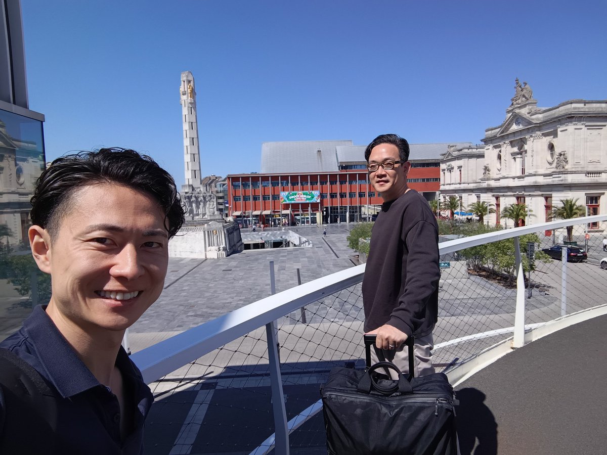 SaitoLab_Kyudai's tweet photo. 【ヨーロッパ出張】
非常に実入りのある出張でした！実験が大好きな研究者同士だと、データ一つ/画像一枚でいくらでも議論できますね！
まずは人材交流、ゆくゆくはコラボ研究ですね！ #海外出張 #研究 #kyushuuniversity #kuleuven #melt #実験大好き https://t.co/ZPWMzIkYxm