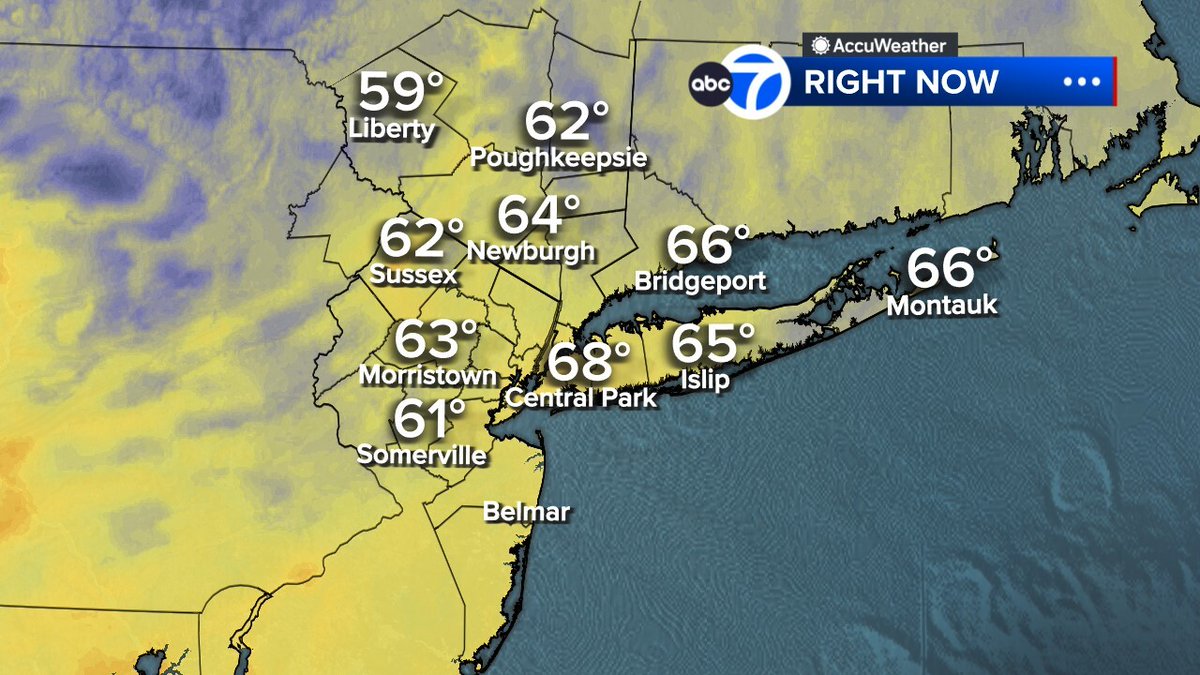 LeeGoldbergABC7's tweet photo. Temperature Check #abc7ny https://t.co/1CRkHdjDOY