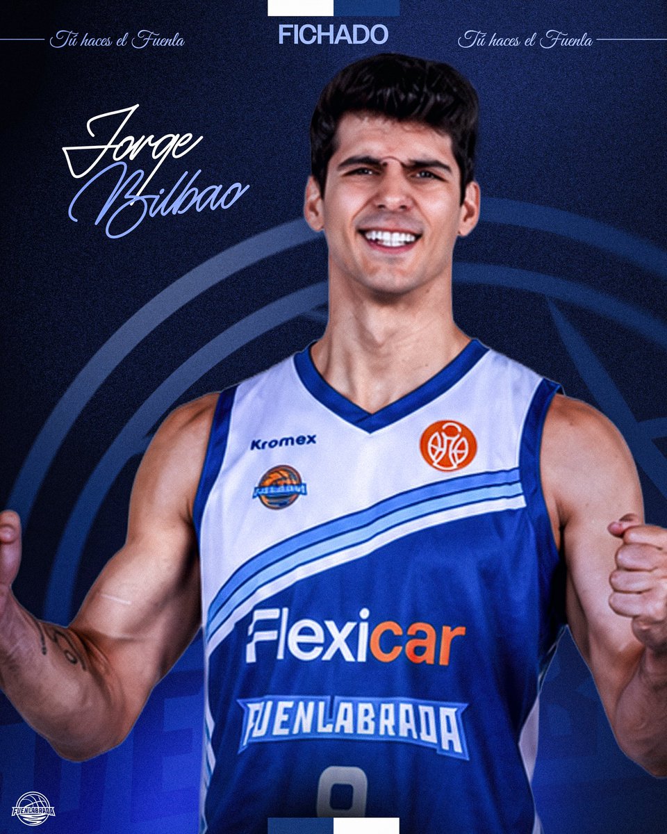 BFuenlabrada's tweet photo. ✍️ El Flexicar Fuenlabrada contará de nuevo con @JorgeBilbao_9 en su plantilla.

El acuerdo supone el retorno del pívot al equipo que ya defendió entre 2023 y 2025.

👉 https://t.co/KCAwom23Kp https://t.co/nEPhYt0jID