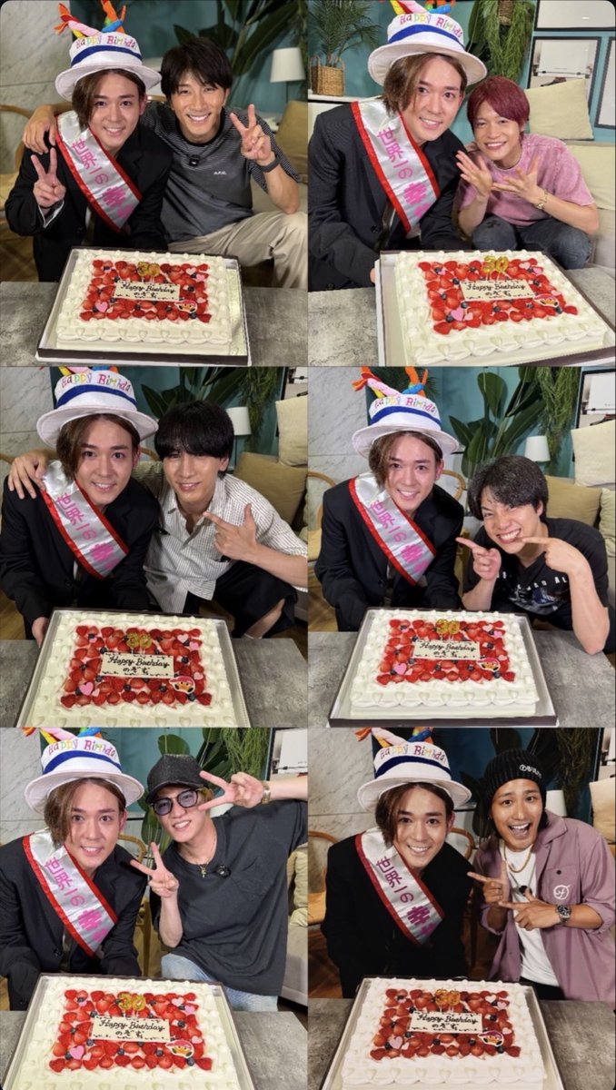 d8er7's tweet photo. うちの愛され末っ子みんなとツーショ撮ってて愛おしい🥹
30歳おめでとう〜🩷 https://t.co/dcheYgsKfd