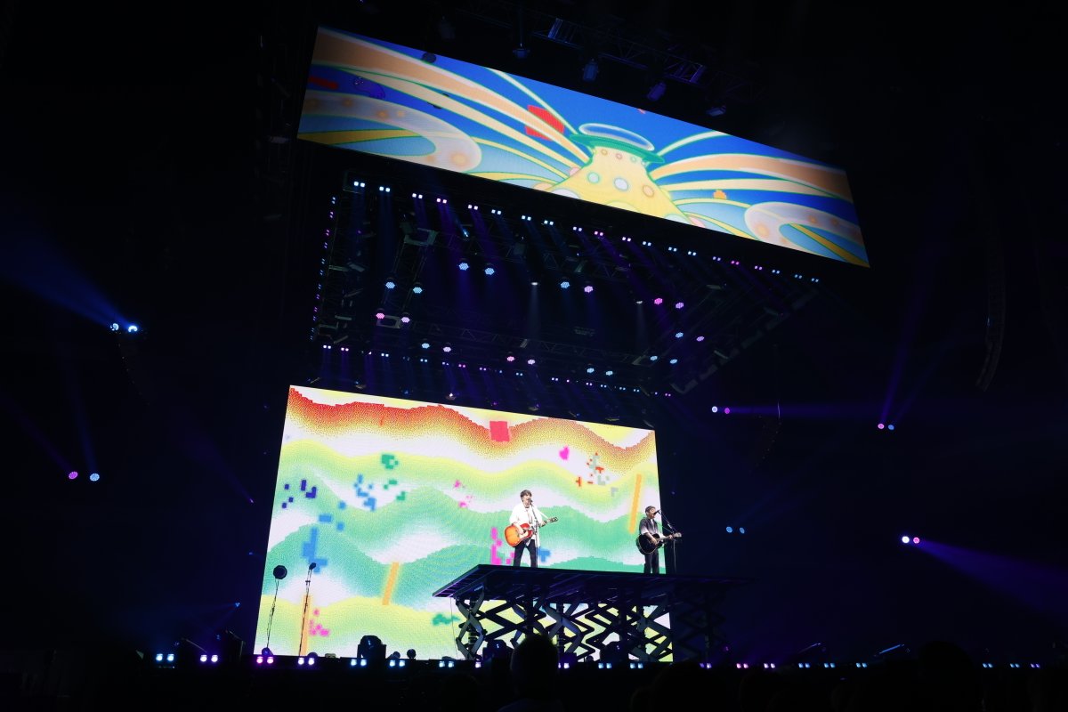 yuzu_official's tweet photo. ● #ゆず弾き語りツアー心音 ●

”喜怒哀楽メドレー”にて、
生命が辿り着いた知性
「ヘリオス」を、声優・日髙のり子さん
( @nonko_hidaka531 )に
ご担当いただきました。

ありがとうございました💐

🎧️セットリストプレイリスト
https://t.co/427Z33afzp

@nonko_hidaka531 https://t.co/25nmgh0EsF