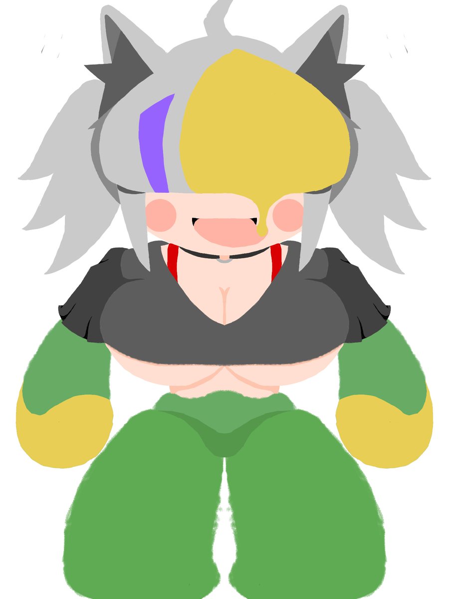 uinto17968's tweet photo. OCひとり、シュバ、おじサンさん２人
#今月描いた絵を晒そうㅤ https://t.co/xVIm0APsjJ